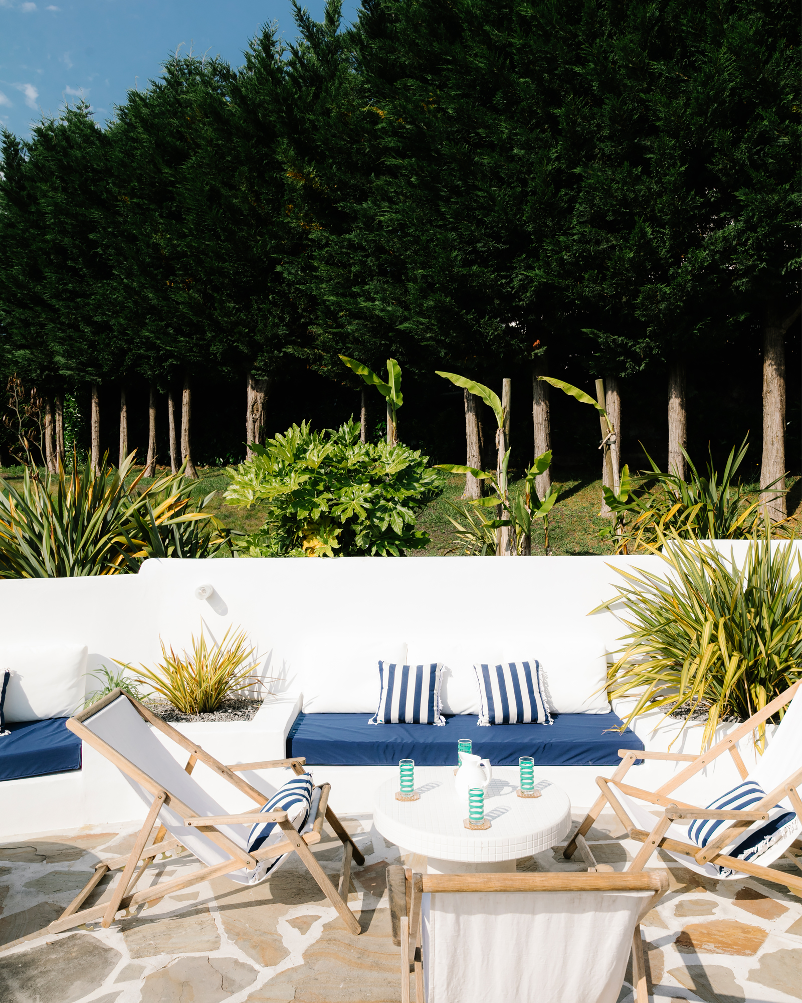 terrasse maison basque avec piscine Maisons Domino Guéthary terrasse maison basque avec piscine Maisons Domino Guéthary