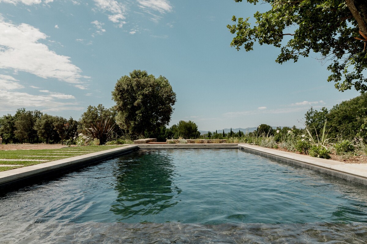 piscine maison Provence La Bastide Blanche maison MIP piscine maison Provence La Bastide Blanche maison MIP