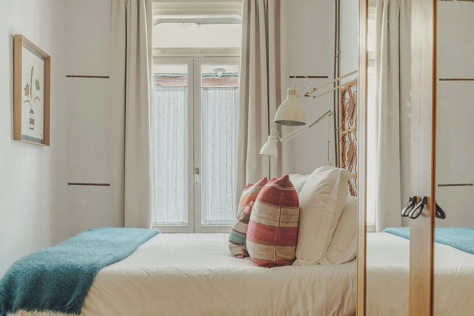 chambre maison du 19e siècle à Minorque
