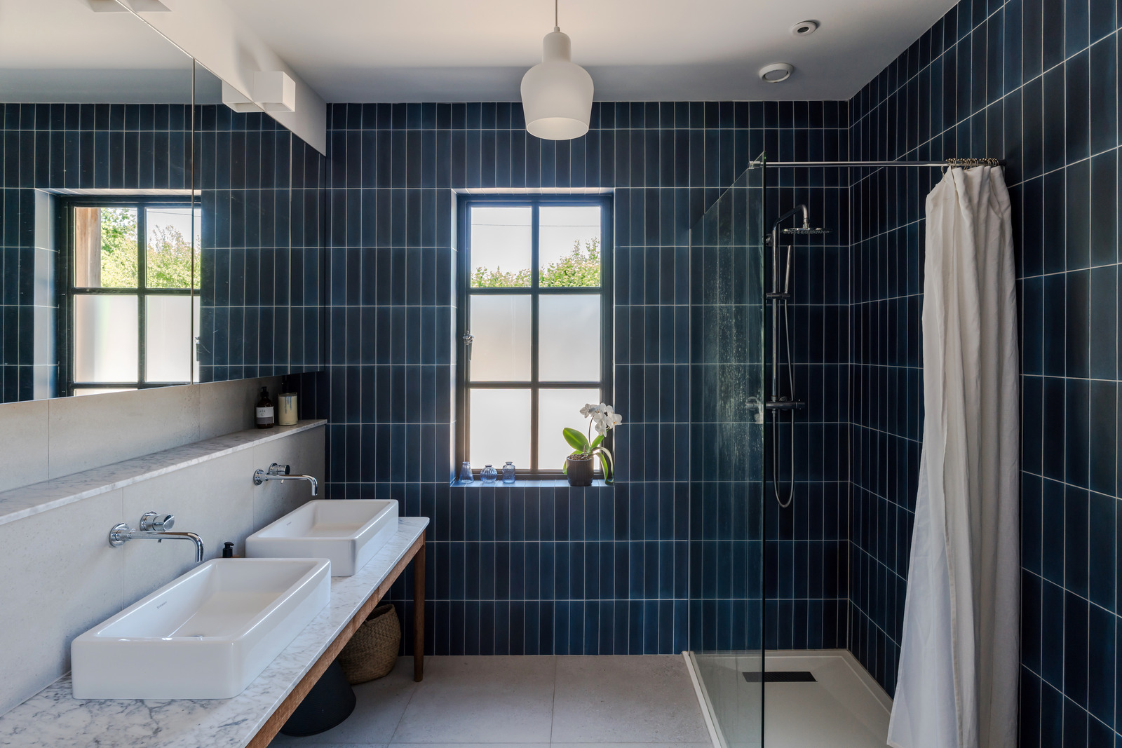 salle de bain moderne carrelage bleu salle de bain moderne carrelage bleu