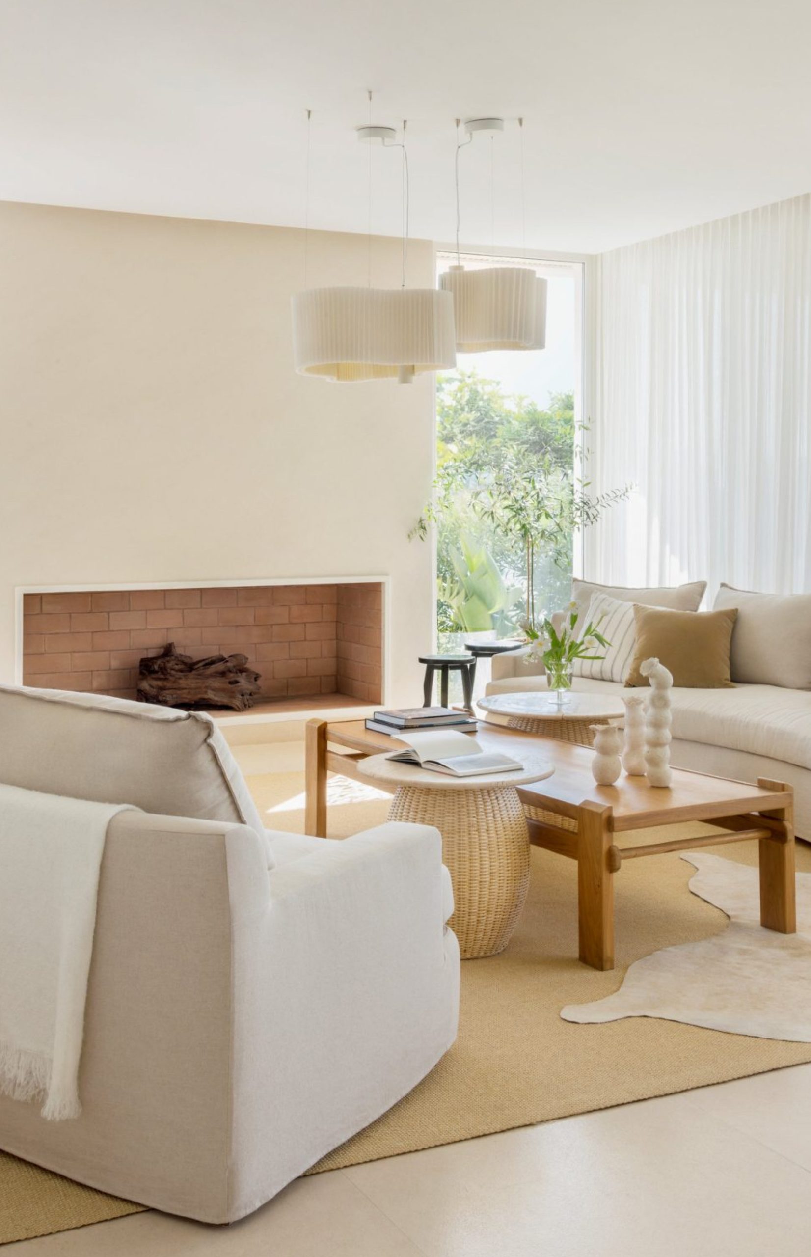 salon décoration tons naturels maison contemporaine salon décoration tons naturels maison contemporaine