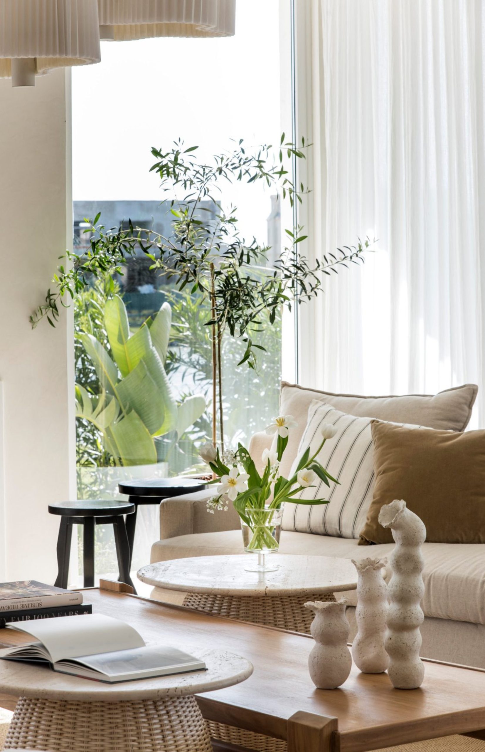salon décoration tons naturels maison contemporaine salon décoration tons naturels maison contemporaine