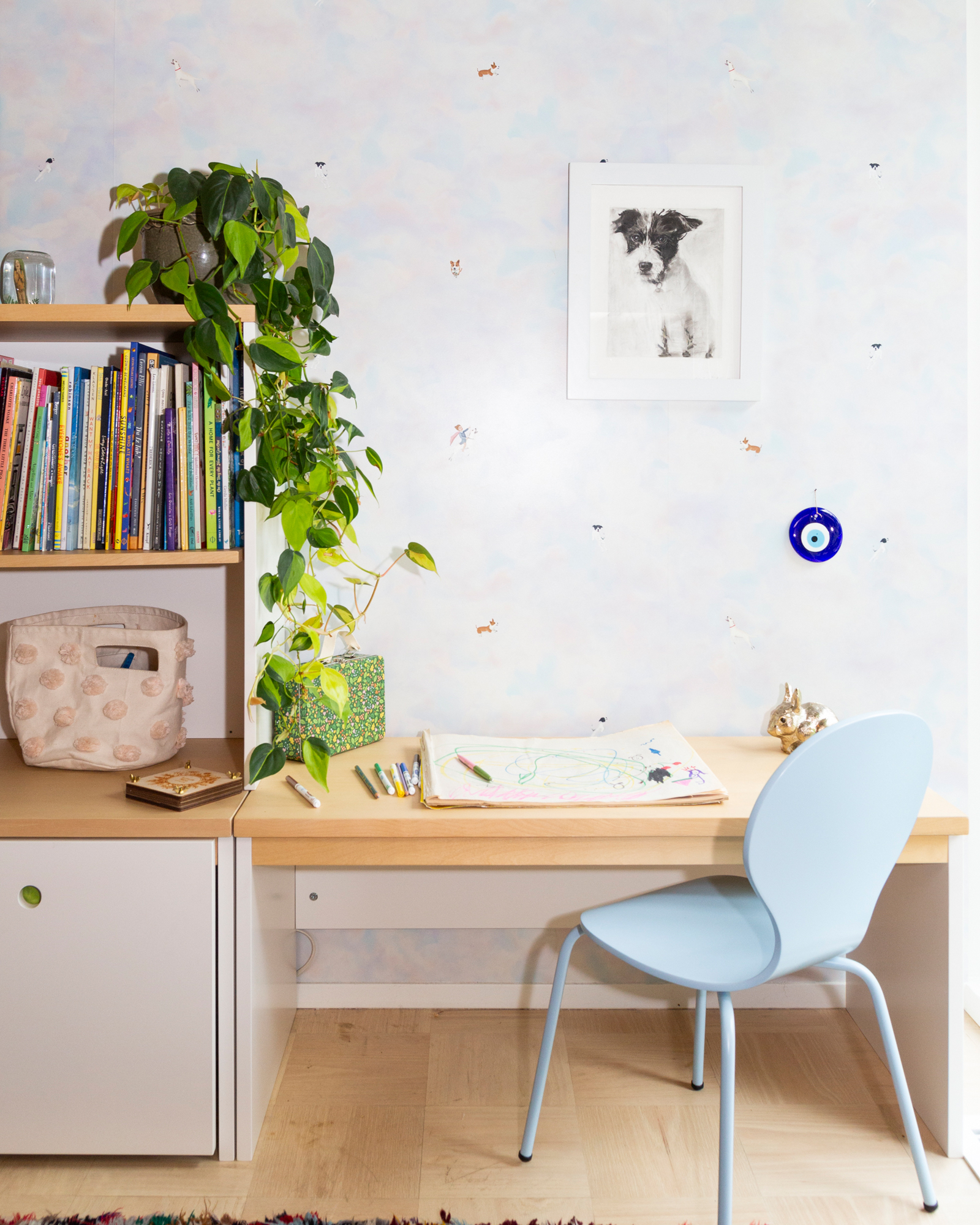 bureau dans chambre enfant maison Pasadena Puelicher House bureau dans chambre enfant maison Pasadena Puelicher House