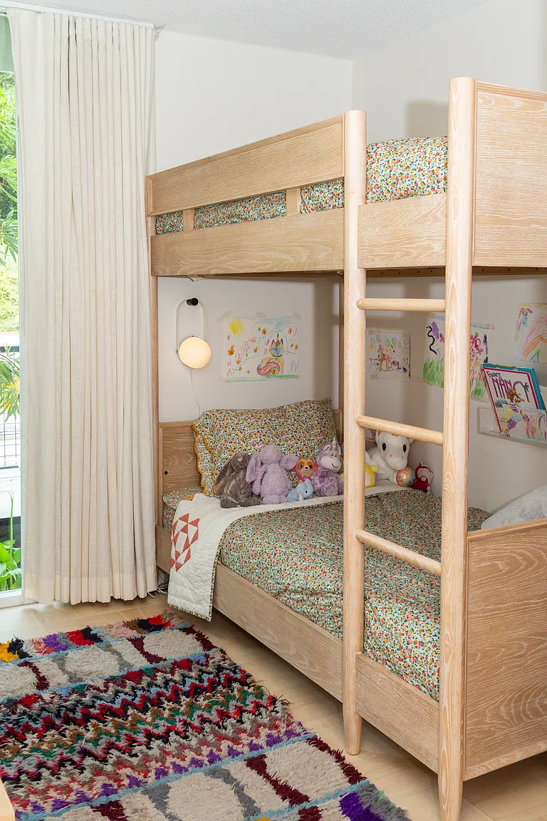 chambre enfants lit superposés maison Pasadena Puelicher House chambre enfants lit superposés maison Pasadena Puelicher House