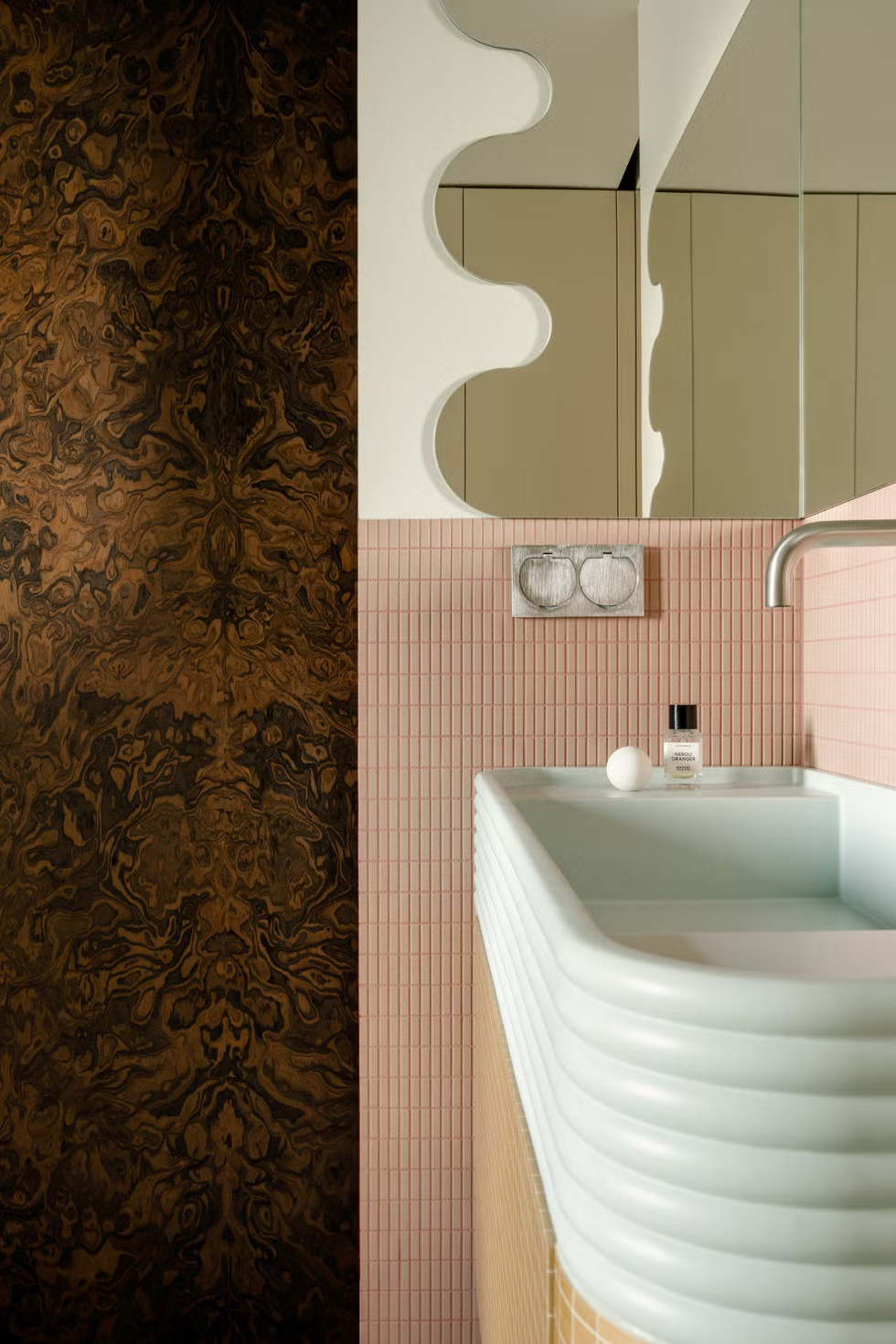 salle de bain carrelage rose salle de bain carrelage rose