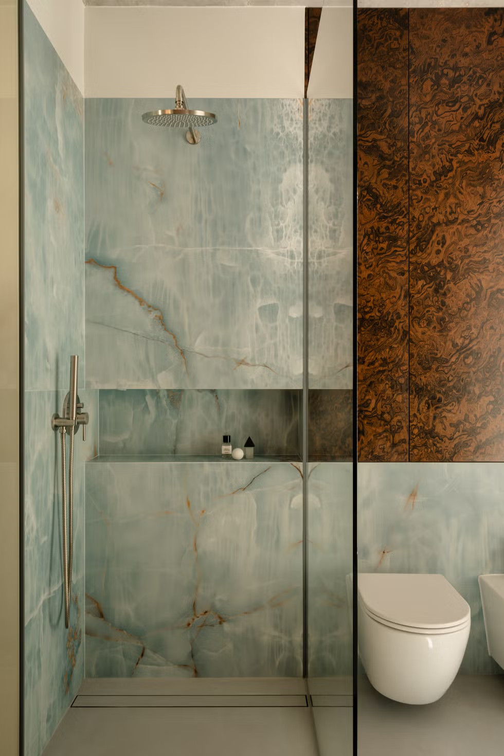 salle de bain marbre bleu salle de bain marbre bleu