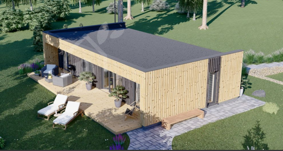 maison préfabriquée 64m2 Pineca Kaya 2 maison préfabriquée 64m2 Pineca Kaya 2