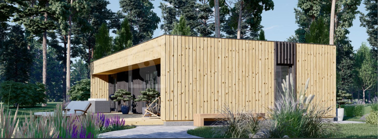 maison préfabriquée 64m2 Pineca Kaya 2 maison préfabriquée 64m2 Pineca Kaya 2