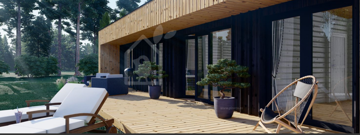 maison préfabriquée 64m2 Pineca Kaya 2 maison préfabriquée 64m2 Pineca Kaya 2