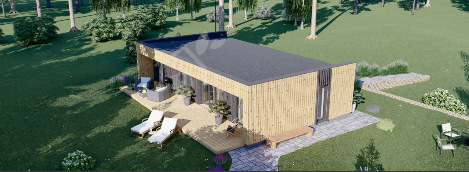 maison préfabriquée 64m2 Pineca Kaya 2 maison préfabriquée 64m2 Pineca Kaya 2