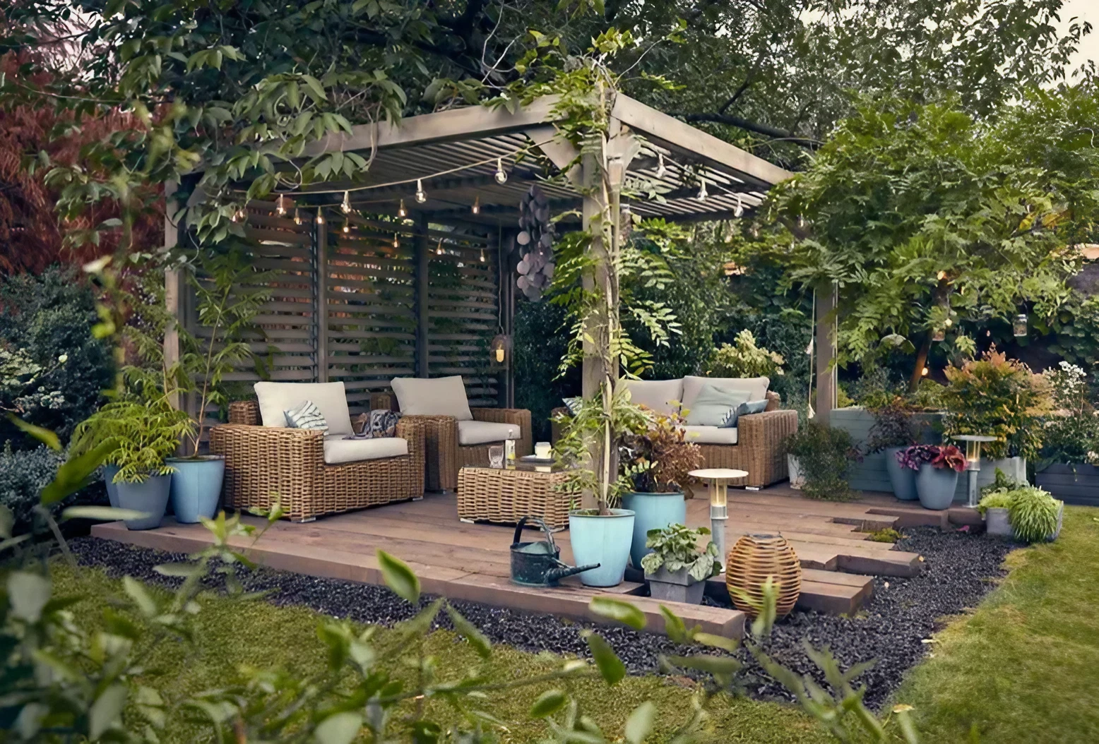 terrasse et pergola bois
