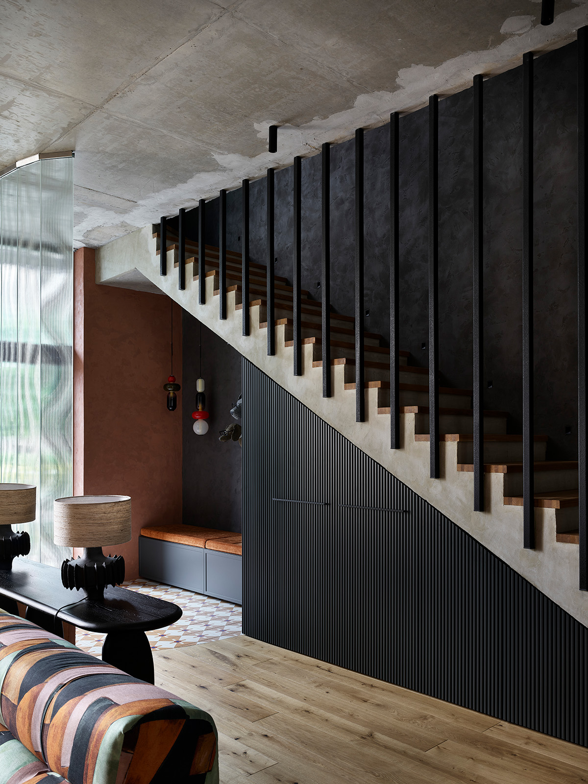 escalier béton et acier appartement design escalier béton et acier appartement design