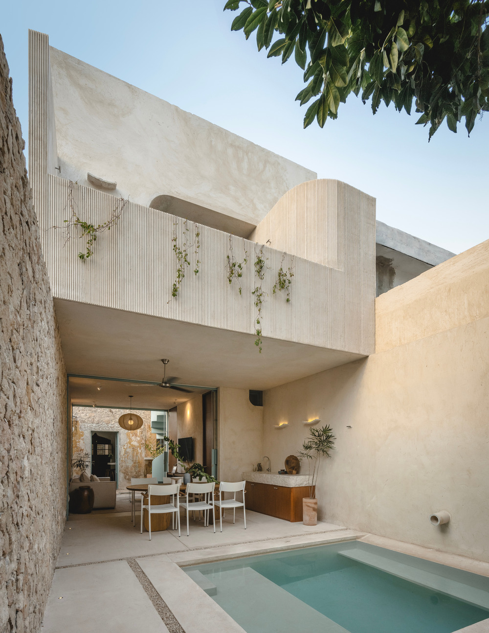maison de ville avec piscine Vistalcielo Merida Mexique