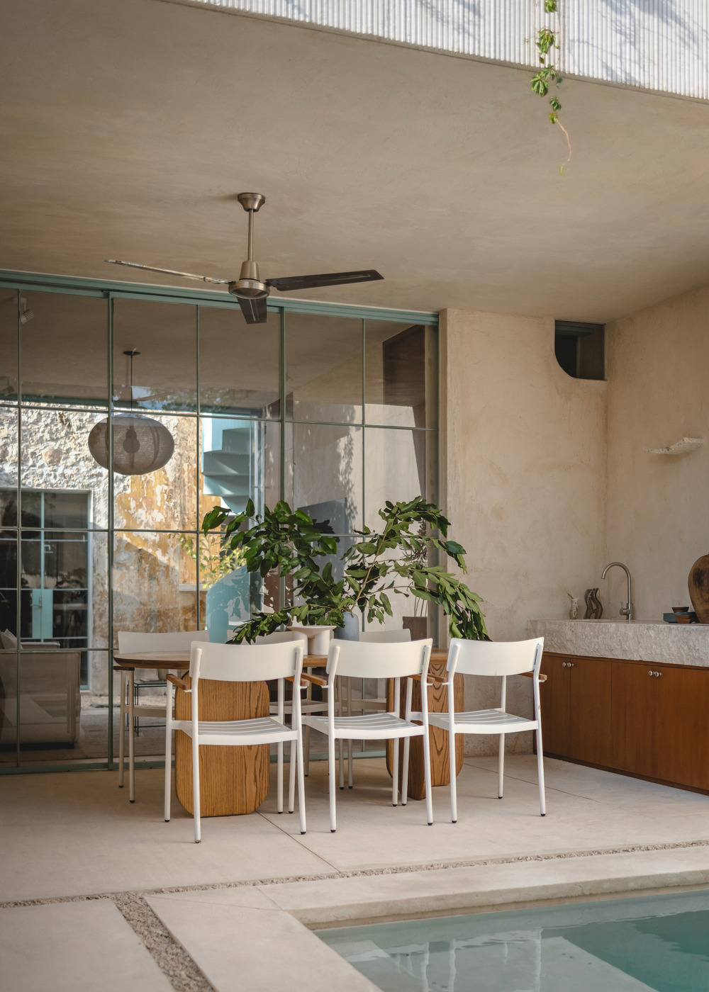 maison de ville avec piscine Vistalcielo Merida Mexique