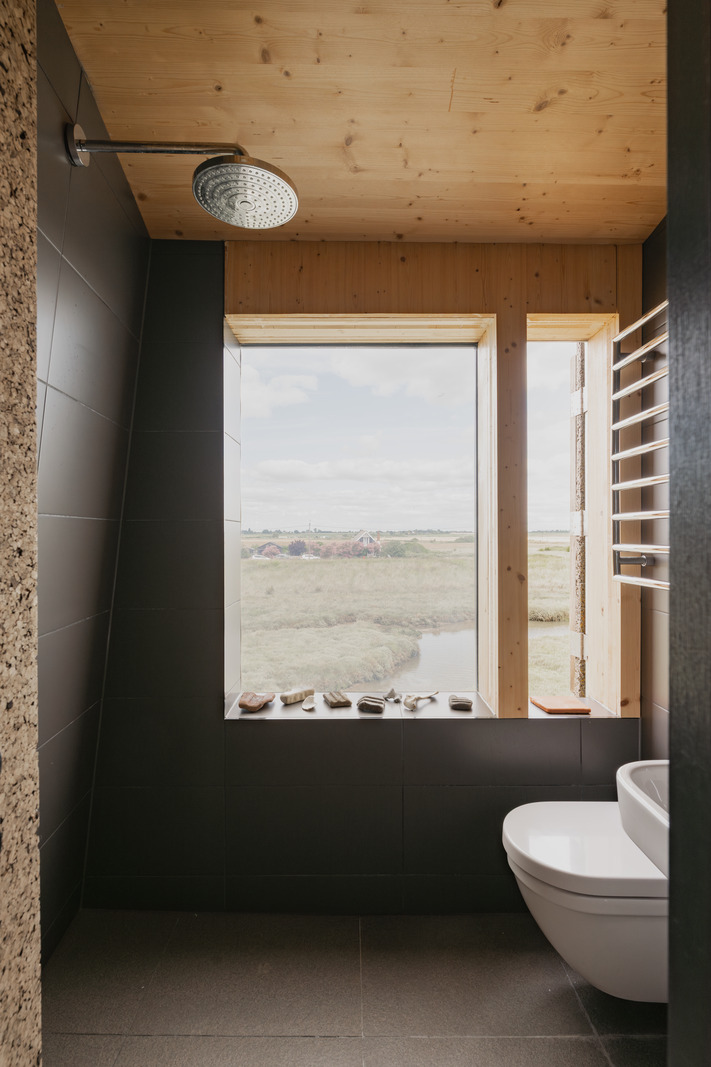 salle de bain maison en bois Redshank