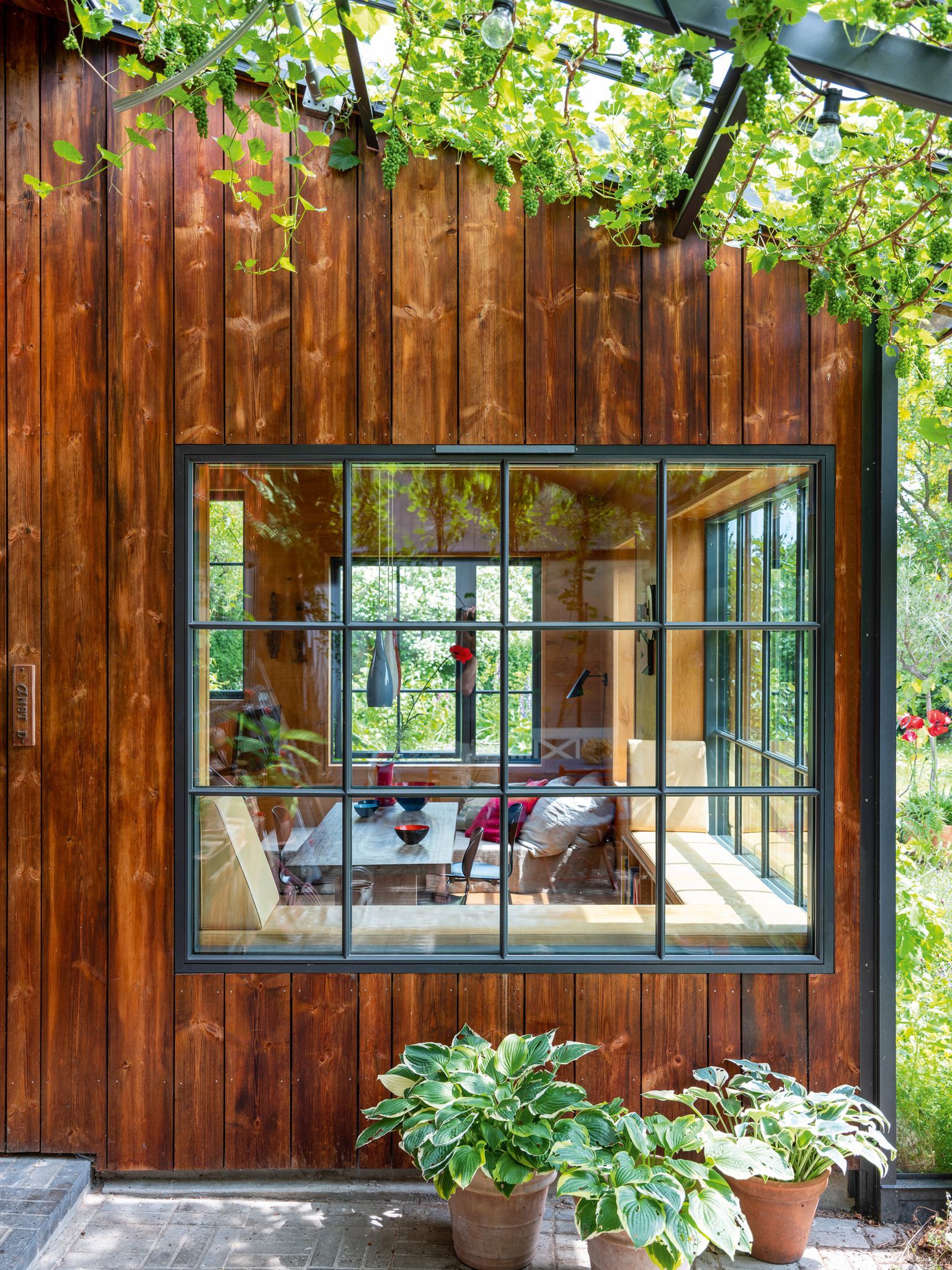 maison en bois décoration contemporaine
