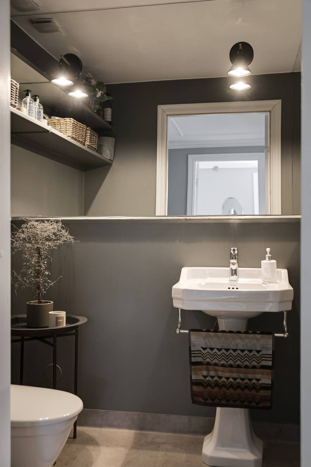 salle de bain murs gris salle de bain murs gris