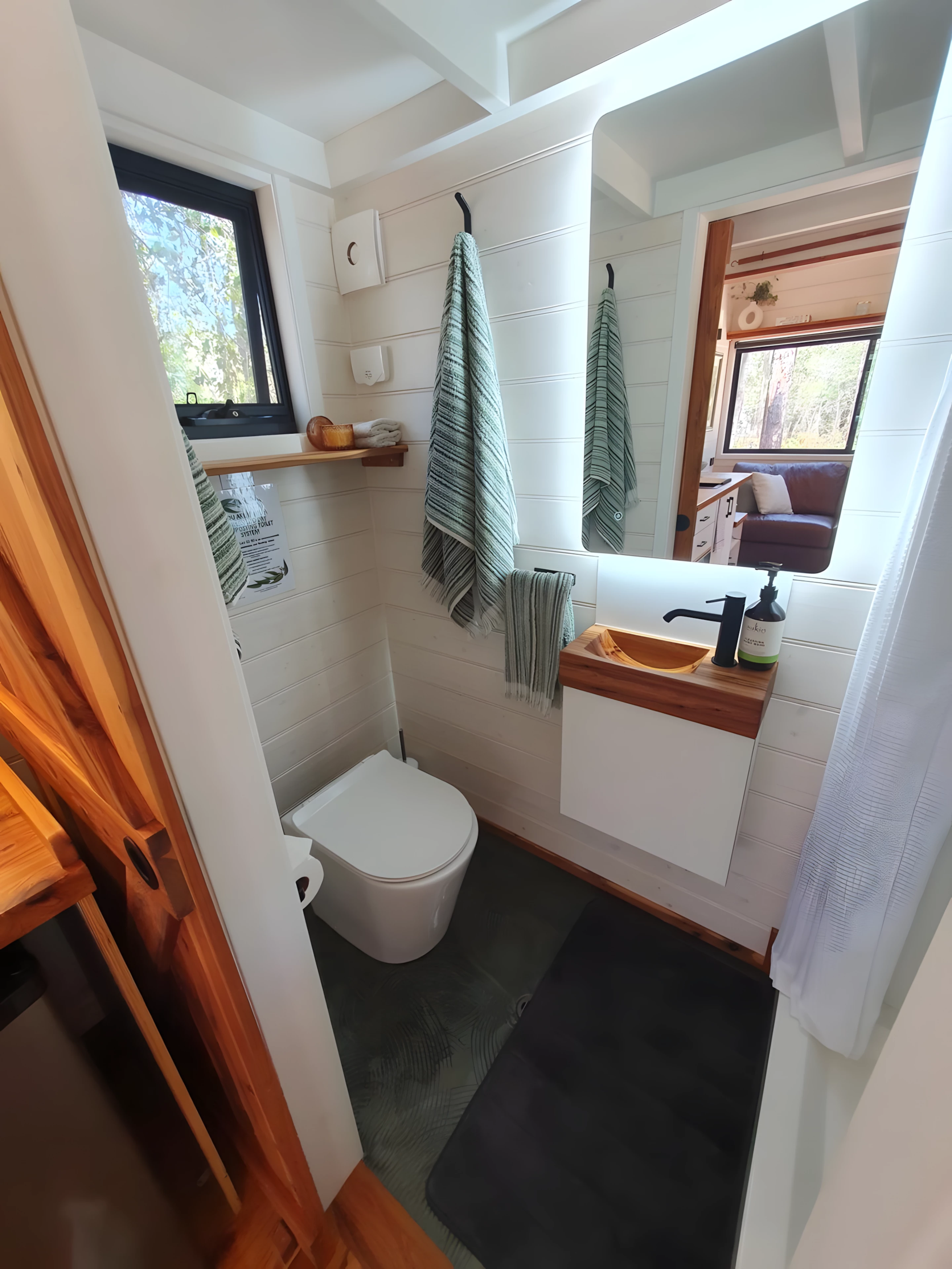 salle d salle d'eau mini maison mobile
