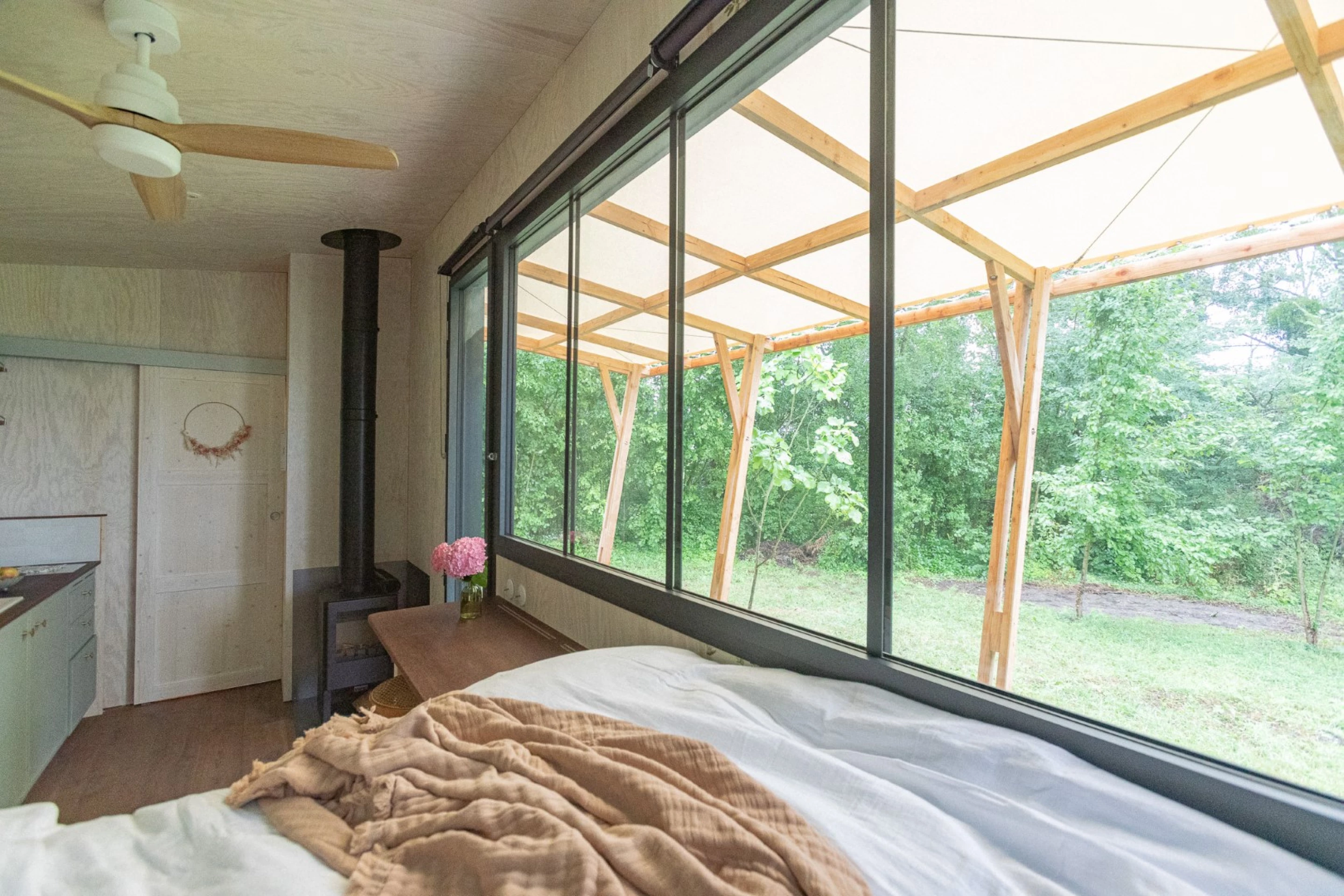 intérieur mini maison mobile avec pergola intérieur mini maison mobile avec pergola