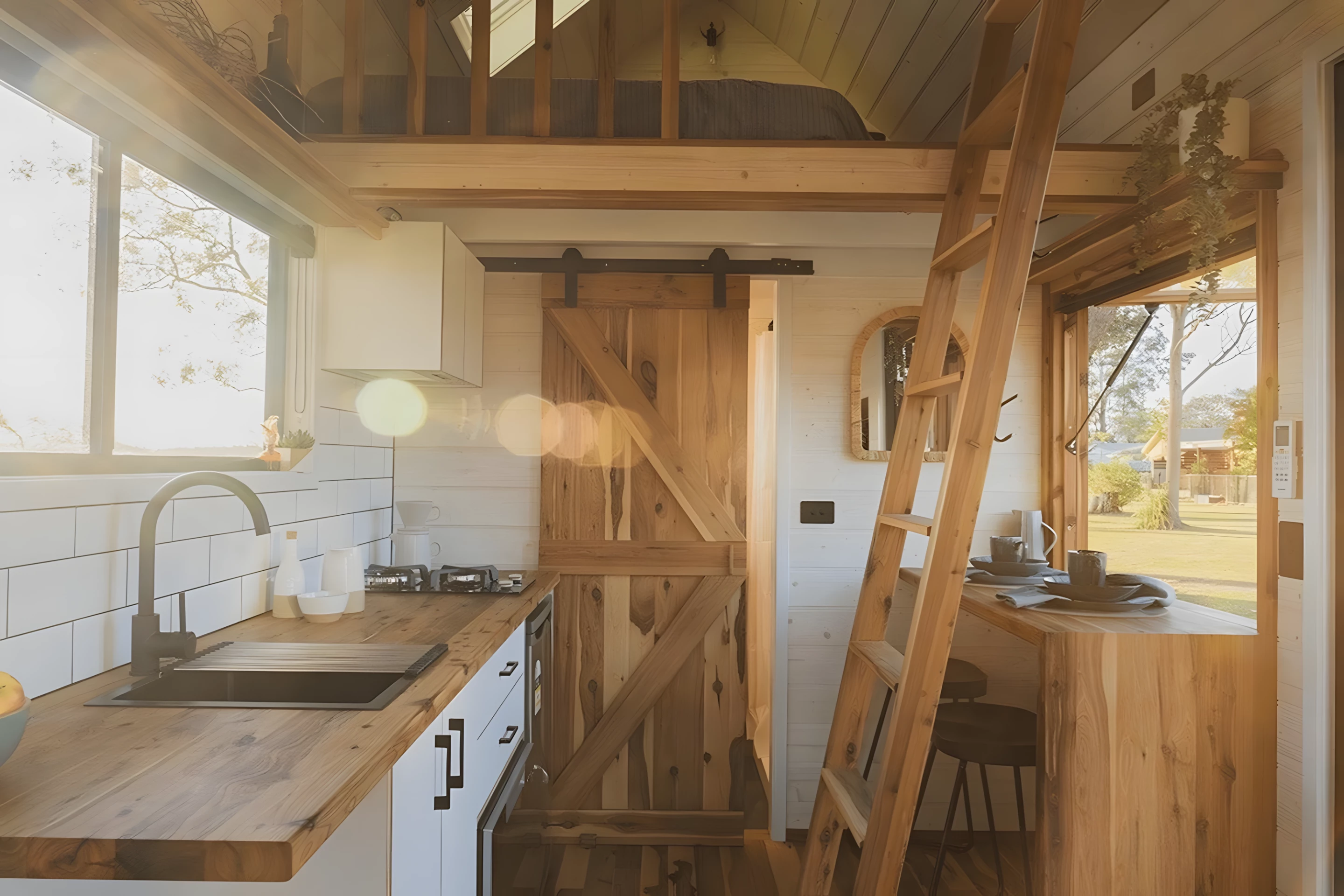 cuisine avec mezzanine mini maison mobile cuisine avec mezzanine mini maison mobile