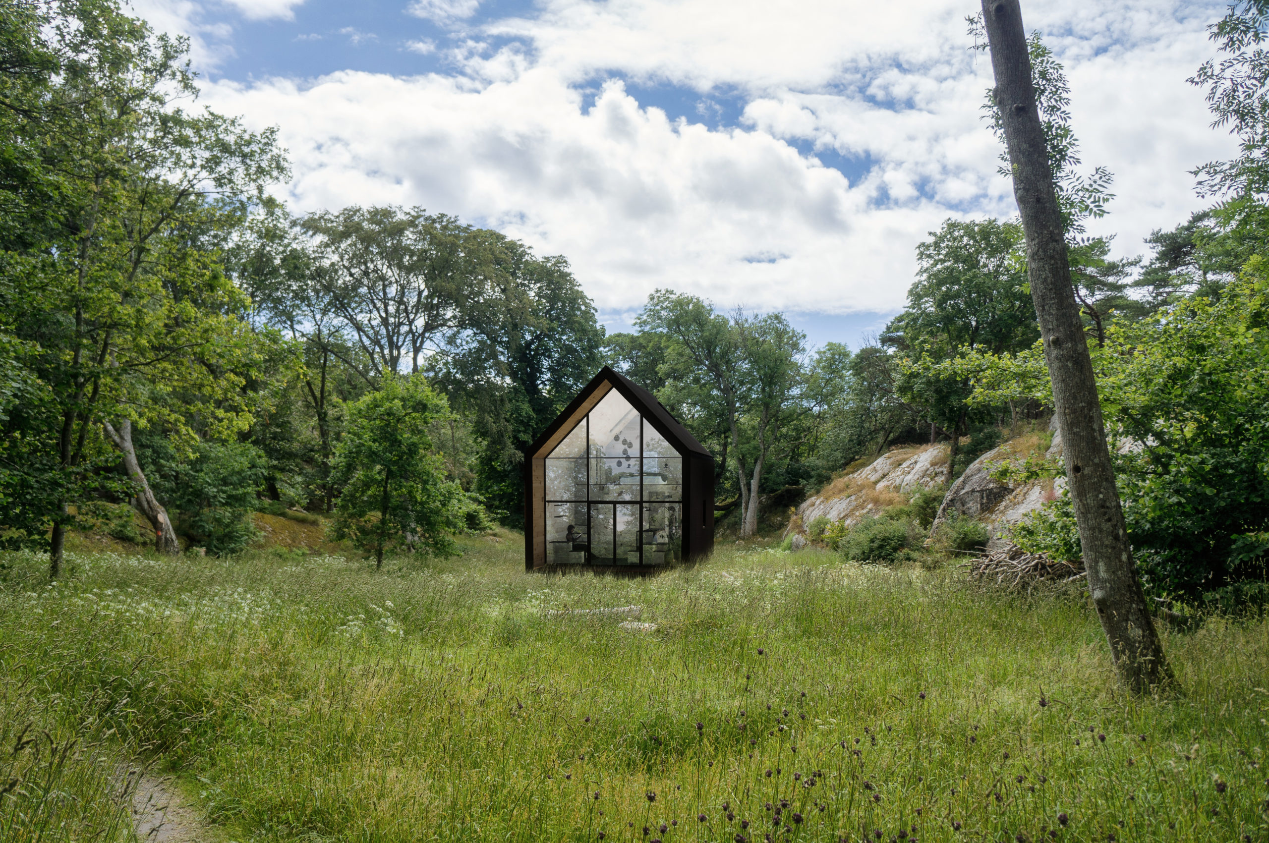 petite maison 40m2 préfabriquée en Alsace par ÜTE petite maison 40m2 préfabriquée en Alsace par ÜTE