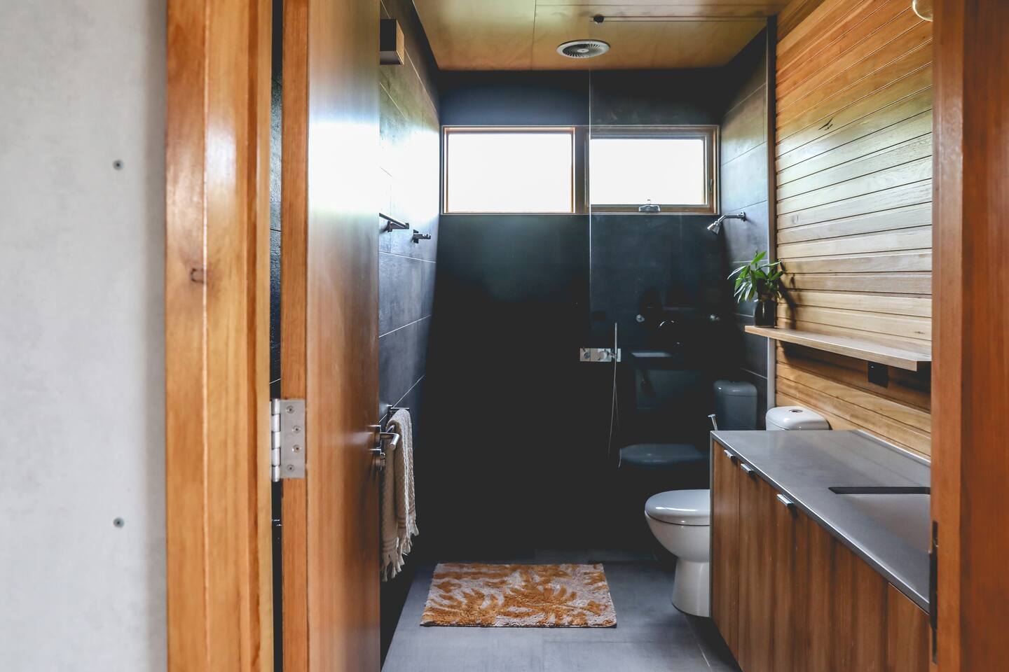 salle de bain moderne bois et grise salle de bain moderne bois et grise