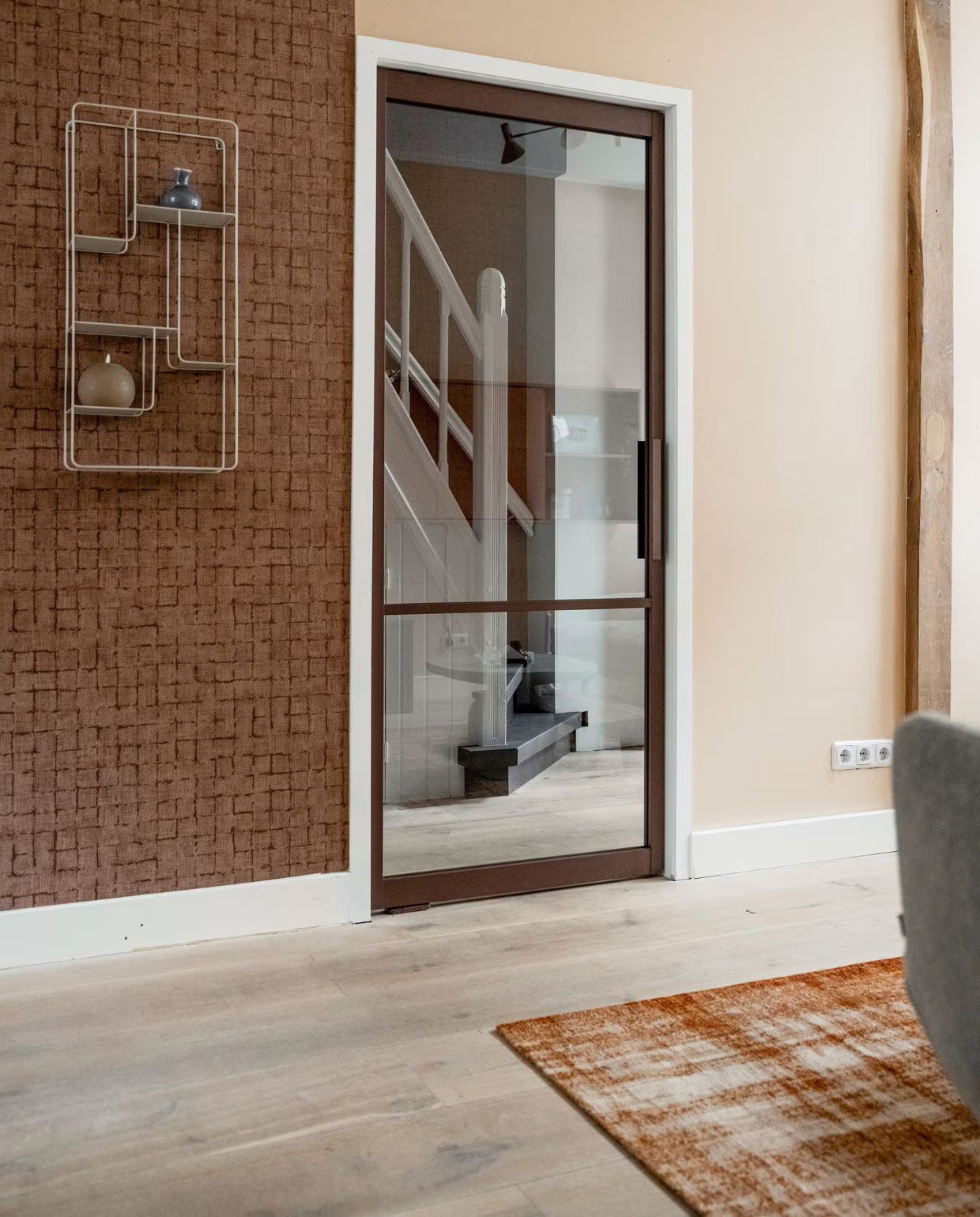 salon avec porte vitrée salon avec porte vitrée