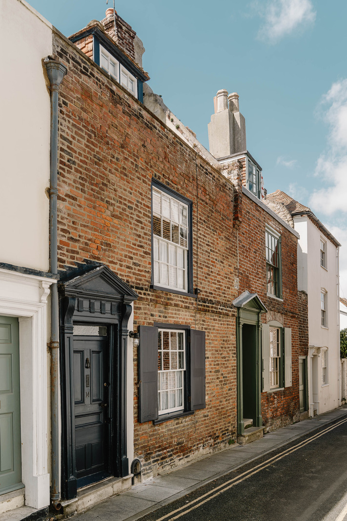 maison de ville façade briques époque géorgienne Angleterre maison de ville façade briques époque géorgienne Angleterre