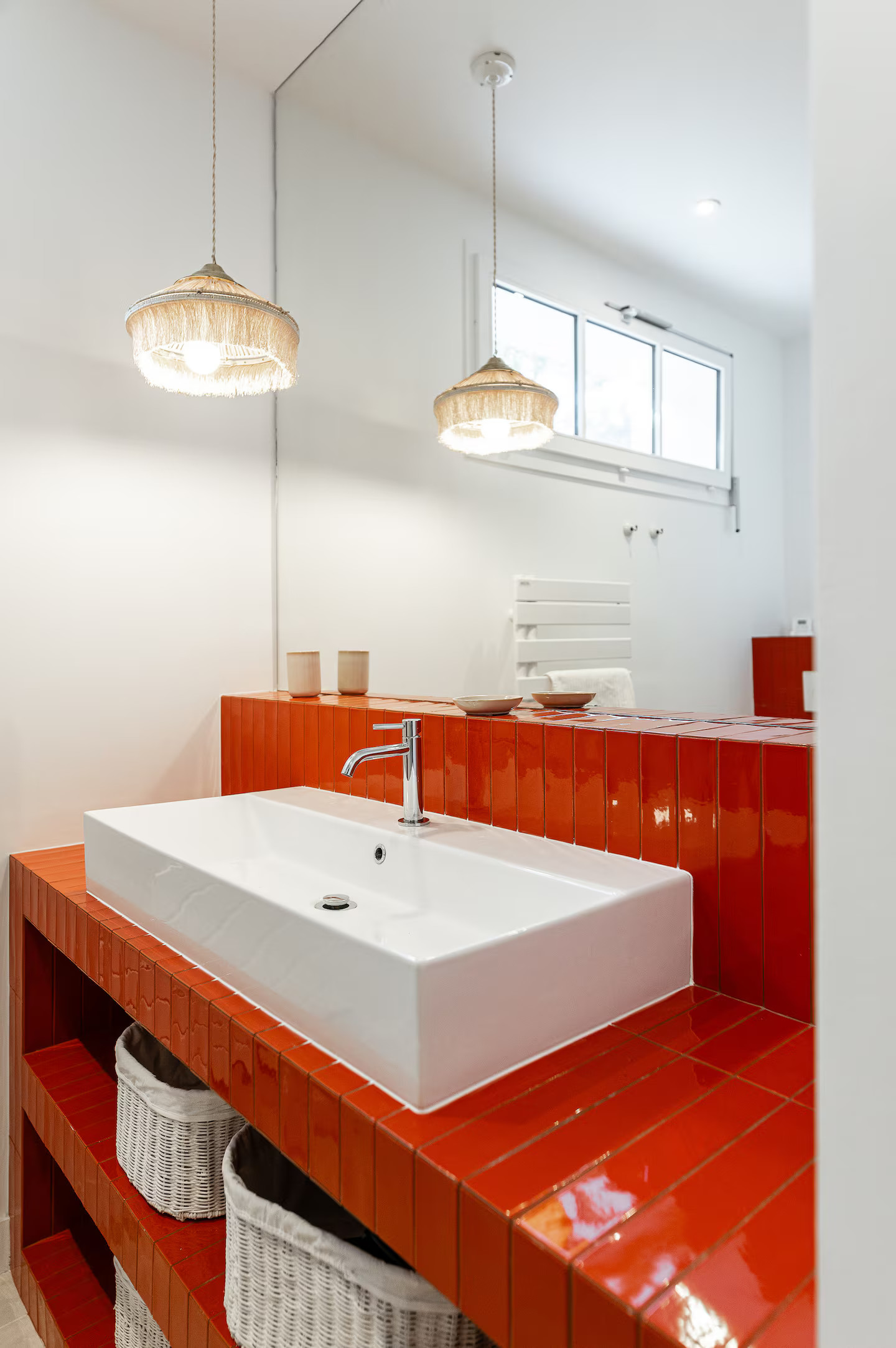 salle de bain carrelage rouge salle de bain carrelage rouge