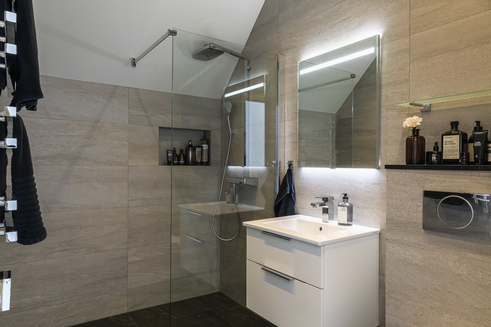 salle de bain design travertin salle de bain design travertin