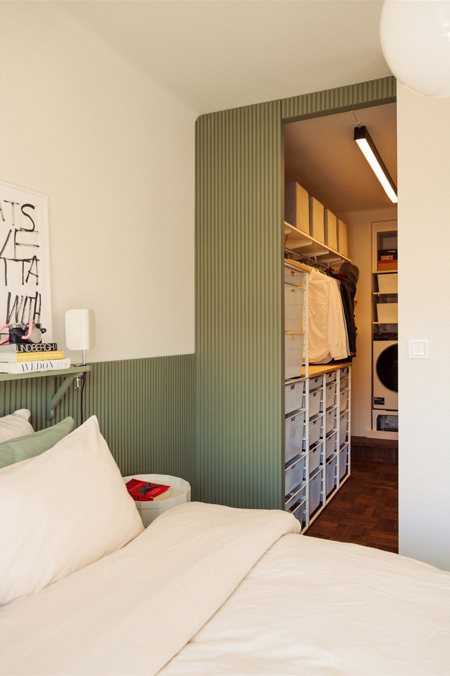 chambre avec dressing et buanderie