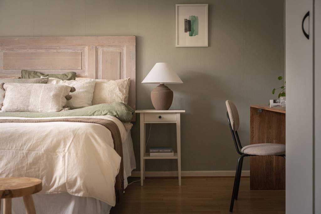 chambre décoration verte et beige chambre décoration verte et beige