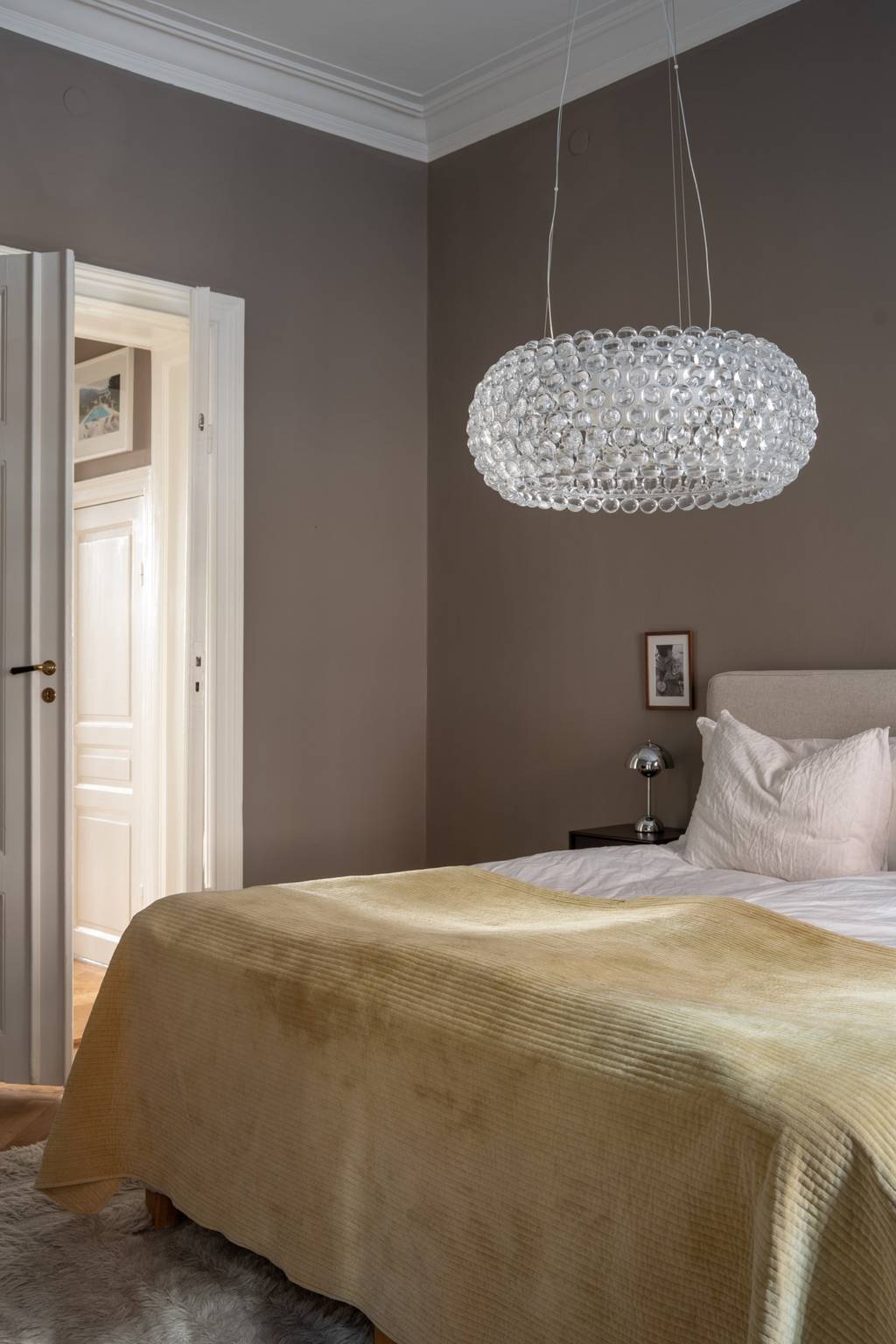 chambre murs cappuccino décoration contemporaine chambre murs cappuccino décoration contemporaine