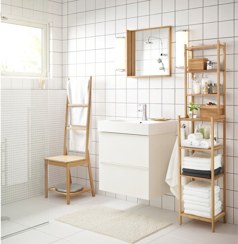 salle de bain IKEA accessoires bambou salle de bain IKEA accessoires bambou