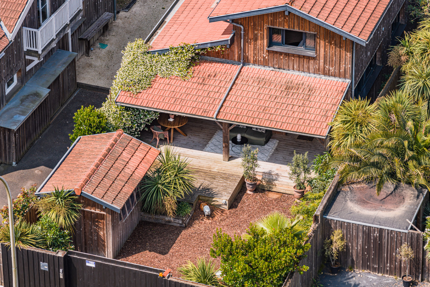 maison en bois Bassin d'Arcachon Photo : © Jean Philippe Bellon