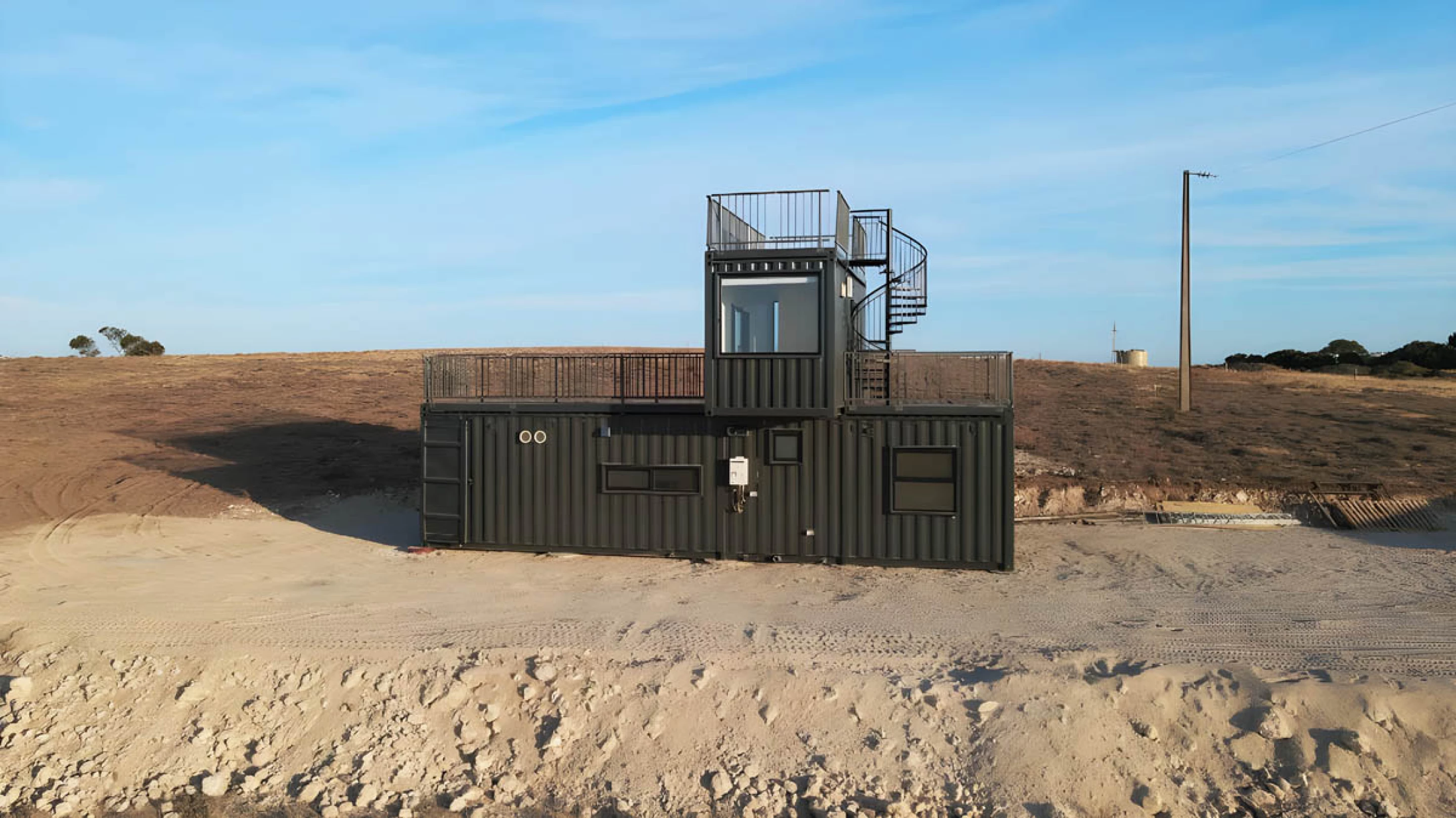petite maison container 48m2 avec deux chambres