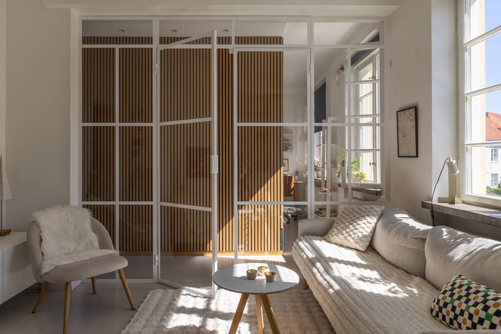 salon décoration scandinave avec verrière blanche salon décoration scandinave avec verrière blanche