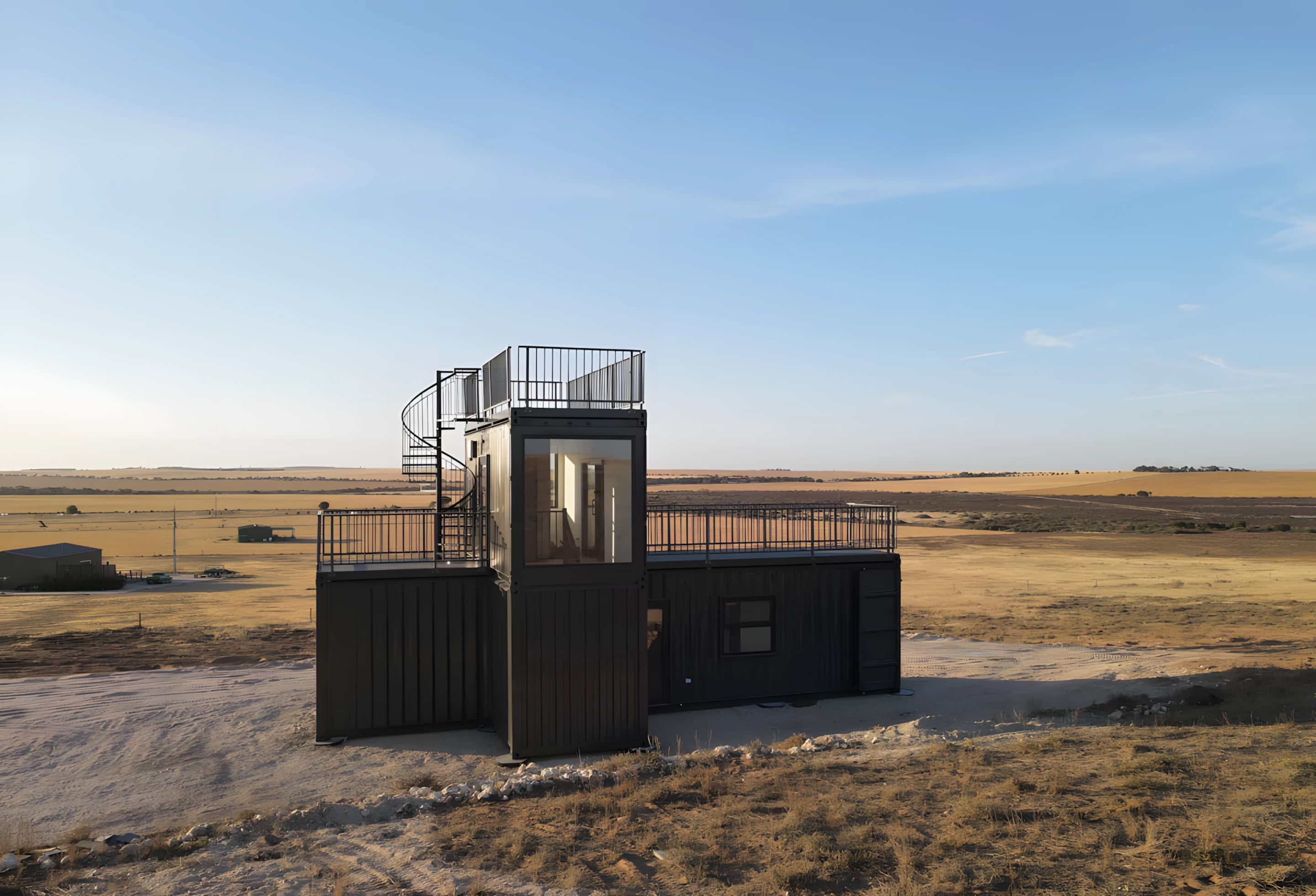 petite maison container 48m2 avec deux chambres