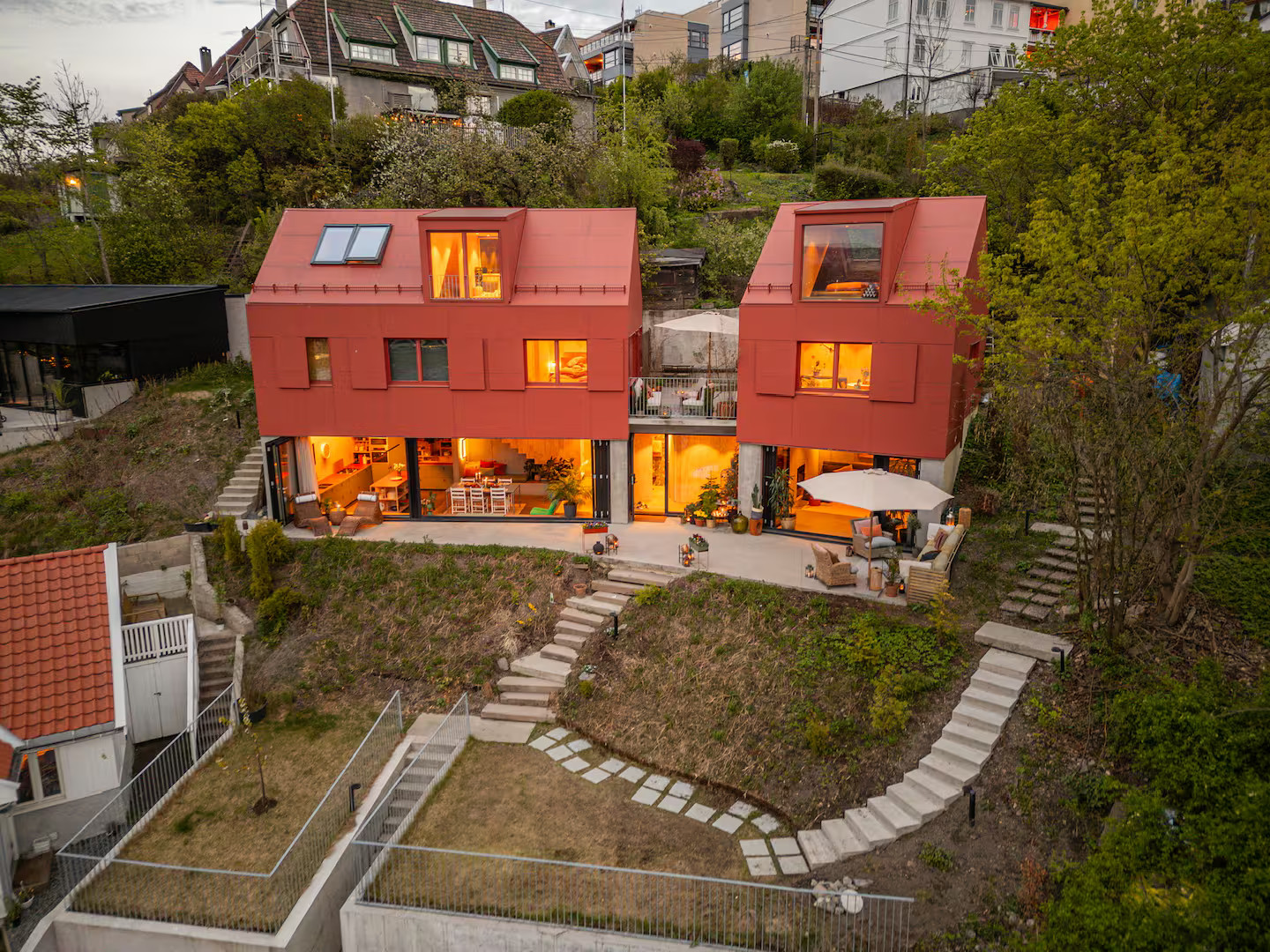 immeuble contemporain Oslo