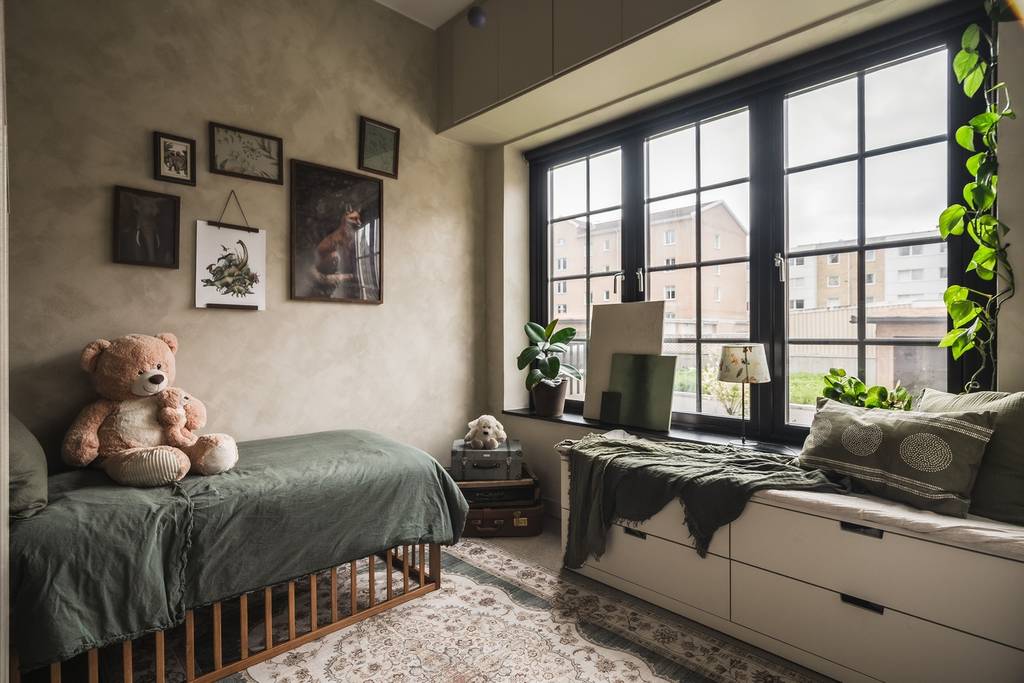 chambre avec verrière