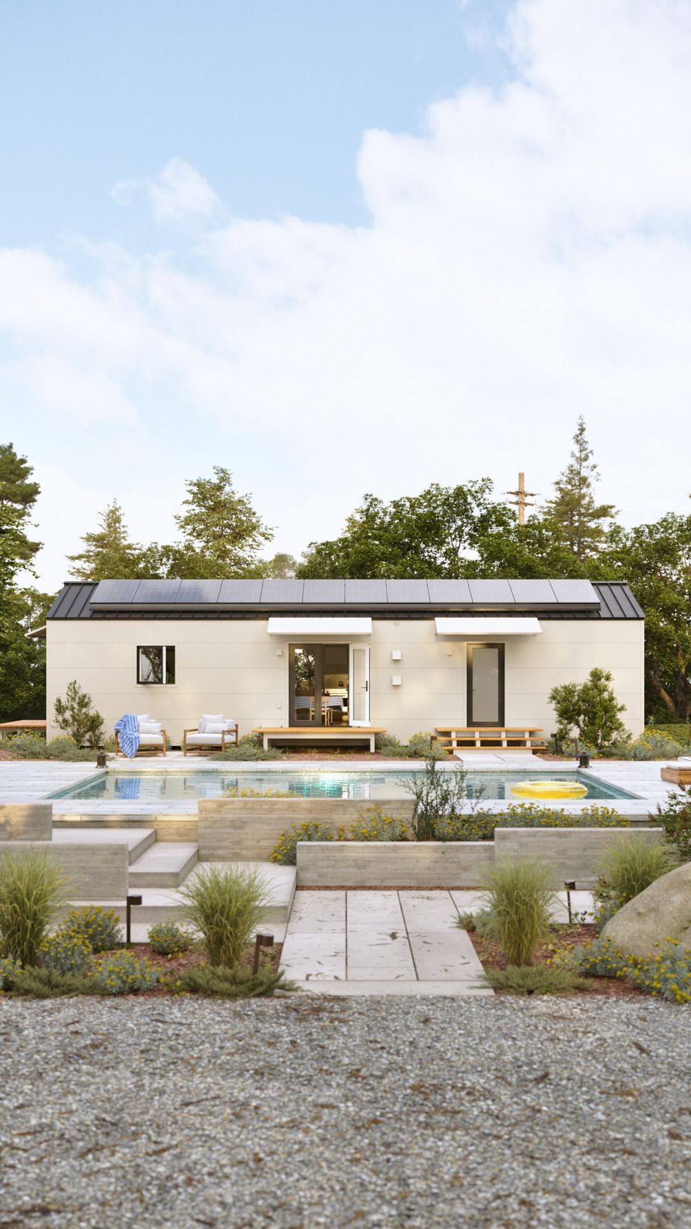 maison préfabriquée de 90m2 Samara maison préfabriquée de 90m2 Samara