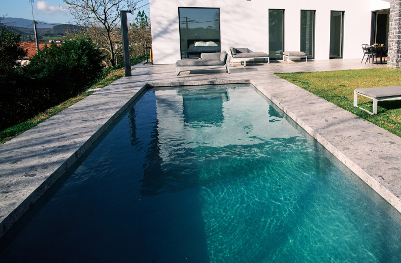 jardin avec piscine en blocs de polystyrène jardin avec piscine en blocs de polystyrène