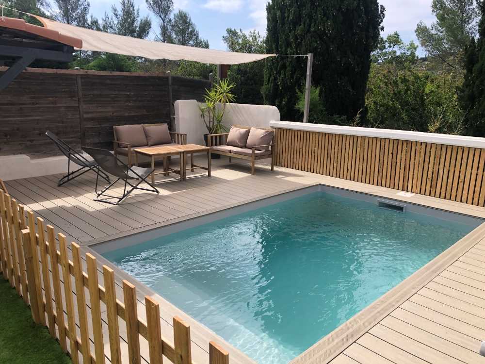 jardin avec piscine en blocs de polystyrène jardin avec piscine en blocs de polystyrène