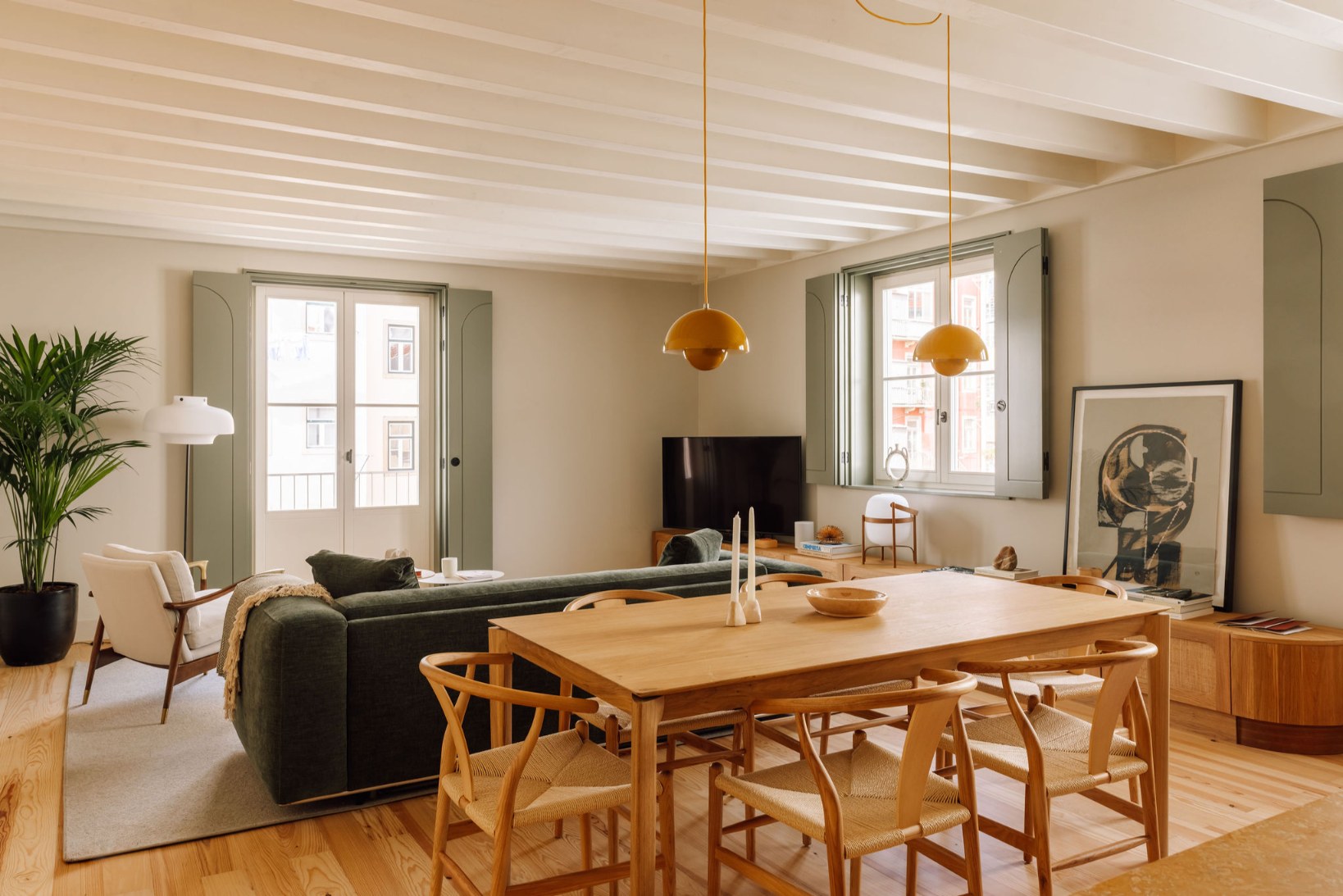 salon et salle à manger décoration contemporaine