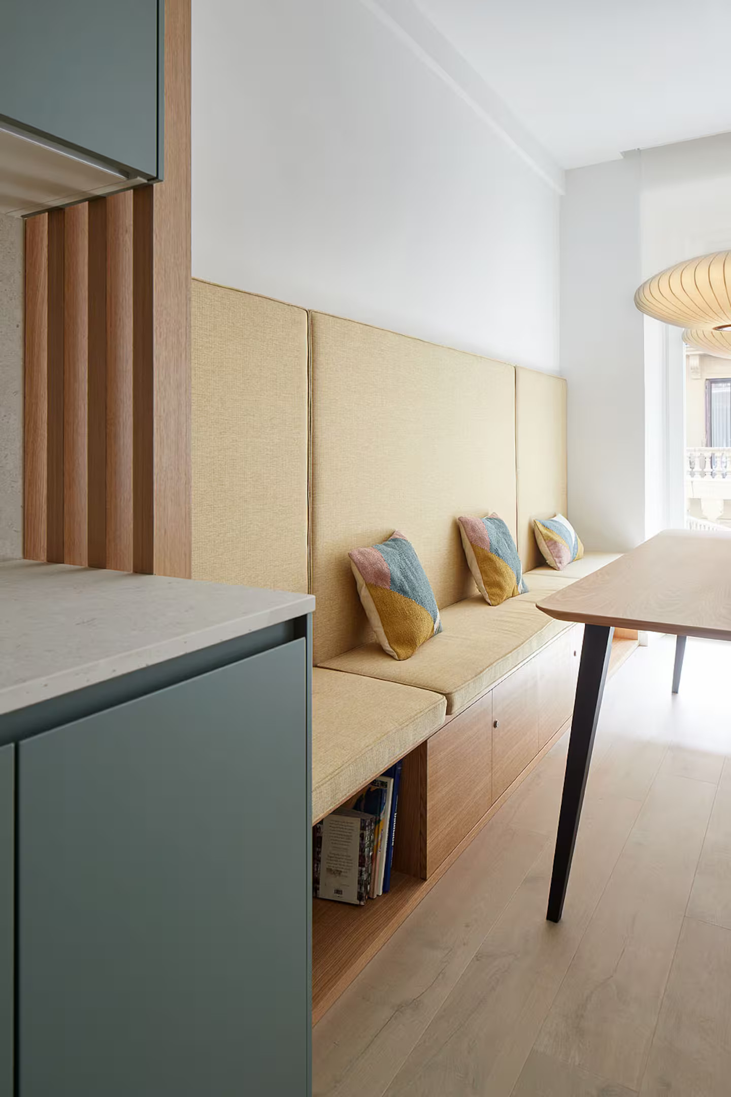 cuisine ouverte et salle à manger appartement à l cuisine ouverte et salle à manger appartement à l'esprit surf décoration design