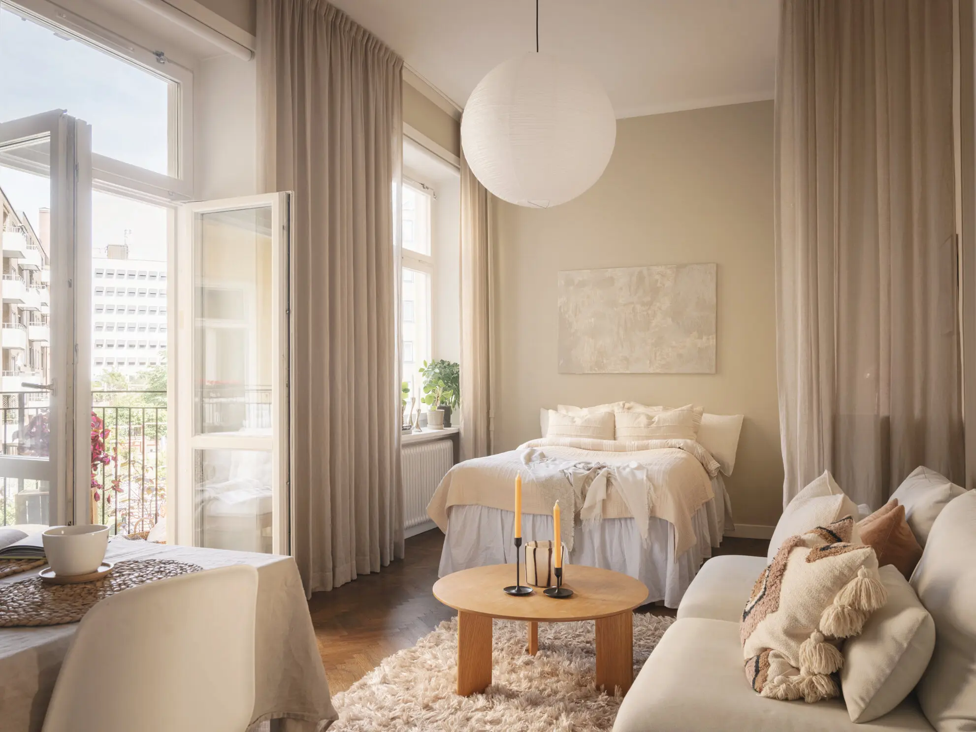salon et espace chambre studio 24m2 salon et espace chambre studio 24m2