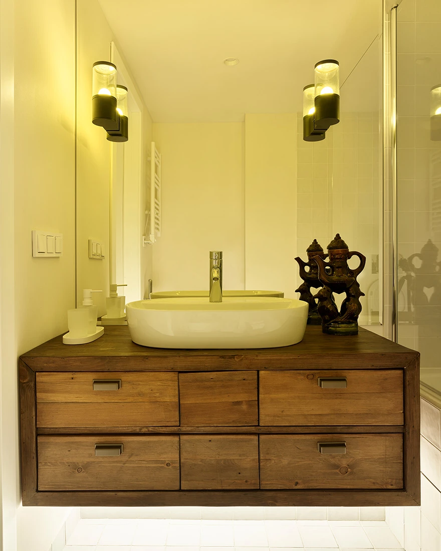 salle de bain décoration contemporaine appartement de 90m2 salle de bain décoration contemporaine appartement de 90m2
