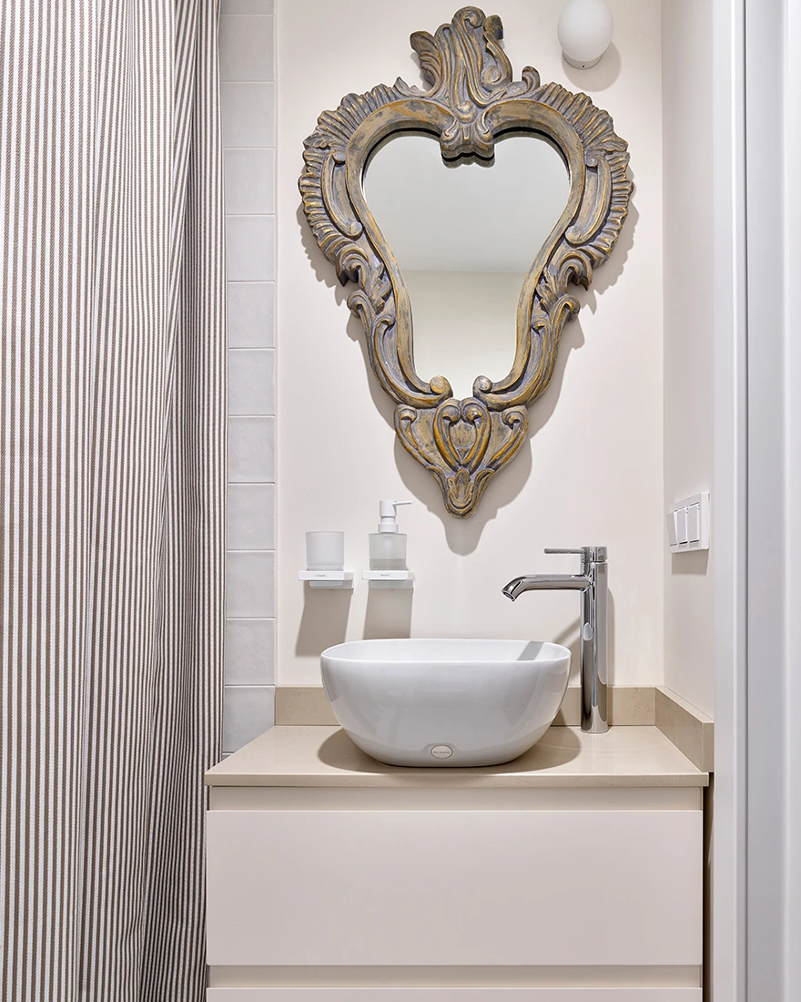 salle de bain décoration baroque appartement de 90m2 salle de bain décoration baroque appartement de 90m2