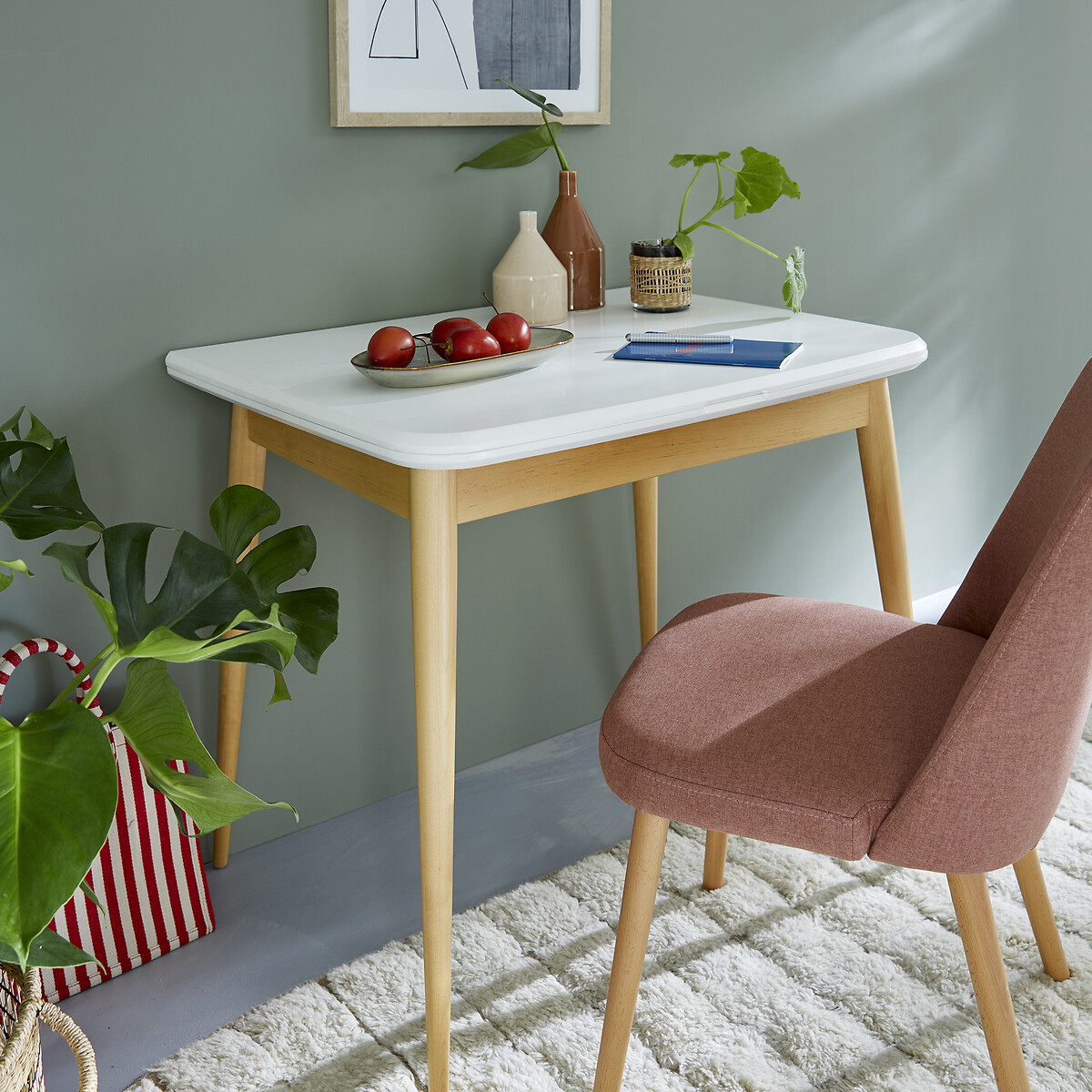 table pliante La Redoute aménagement logement étudiant table pliante La Redoute aménagement logement étudiant
