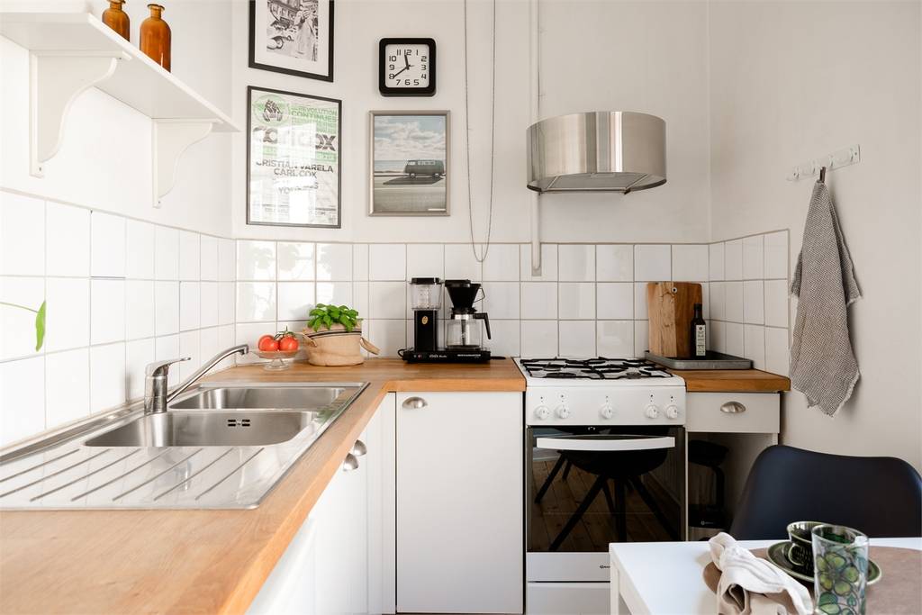 petite cuisine blanche et bois petite cuisine blanche et bois